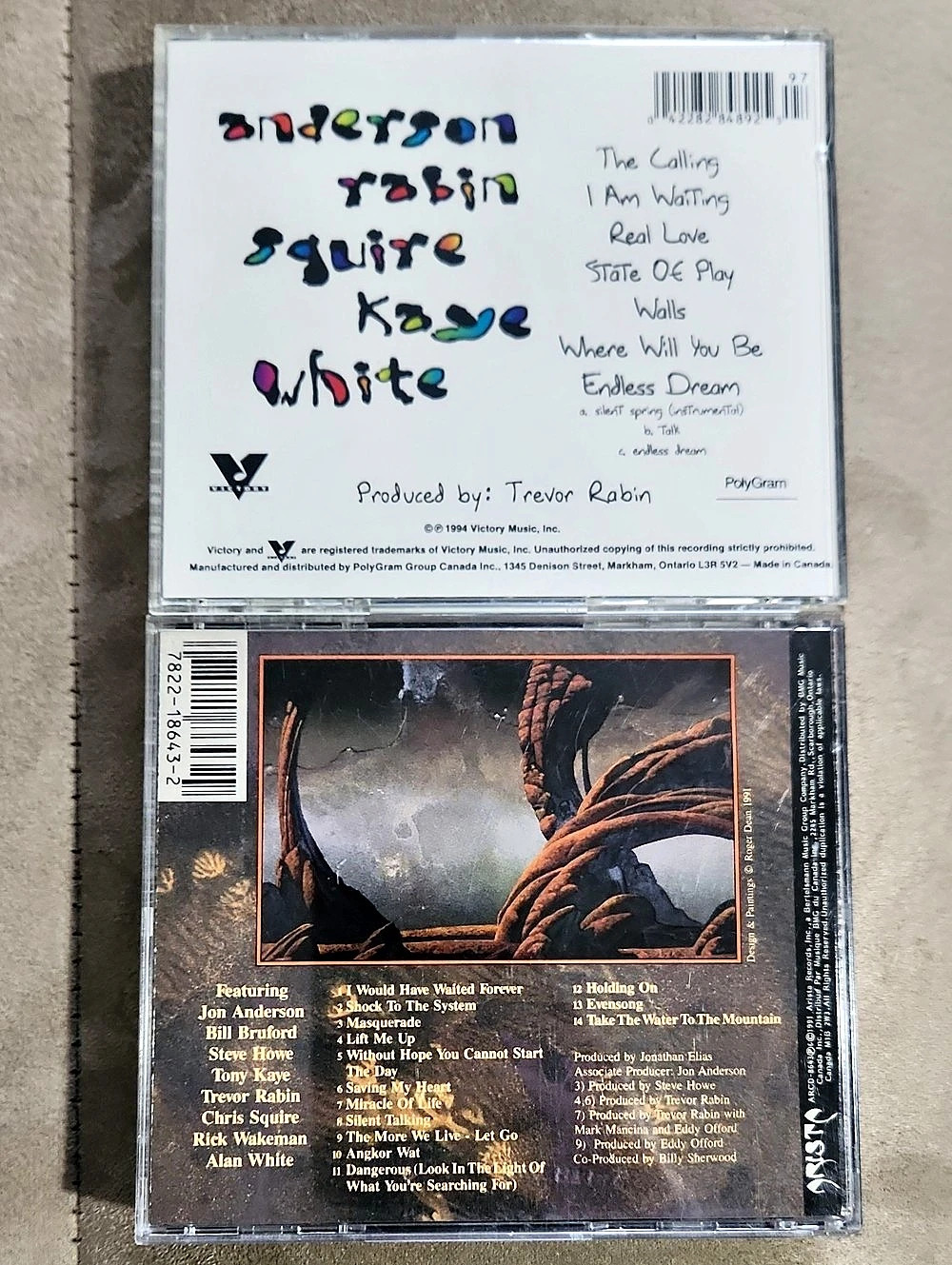 Yes  Union &  Talk CDs - Picture 3 of 8